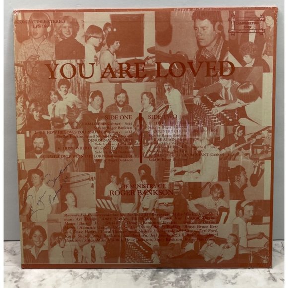 Roger Bankson You Are Loved Vinyl LP Rare Private Press Gospel Ministry CampMeet - Picture 2 of 8